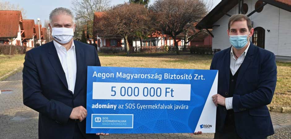 Aegon-kampány: 5 millió forint a szülők nélkül élő gyermekekért