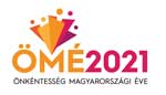 Önkéntesség magyarországi éve 2021 logó