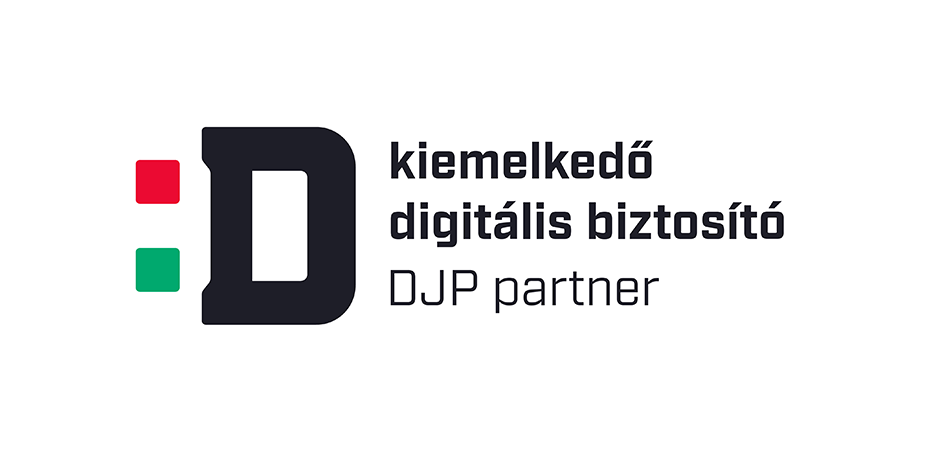 Kiemelkedő digitális biztosító - DJP partner logó
